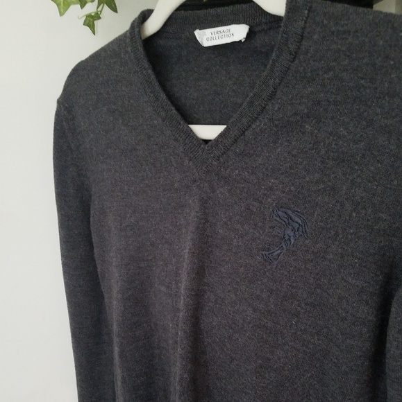 Versace Collection Wool Sweater - Picture 1 of 8